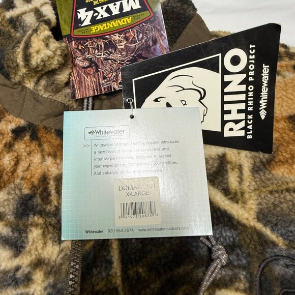 Whitewater Windblocker Vest Men’s XL Ducks Unlimited Camo NWT - Picture 8 of 12